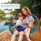 Serenelife Hanging Netted Seat Swing SLSWNG125 - alternate 4